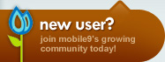 new user? - join mobile9's growing community today!